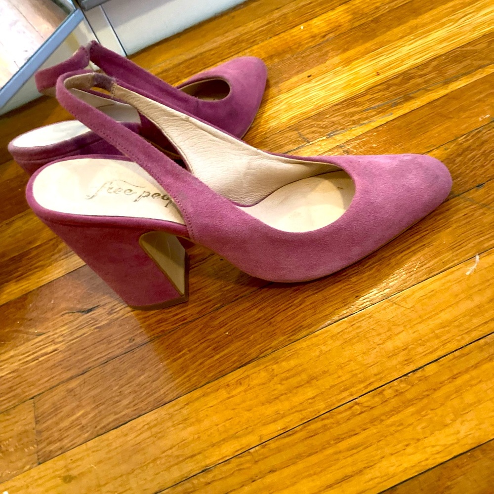 Free people pink heels